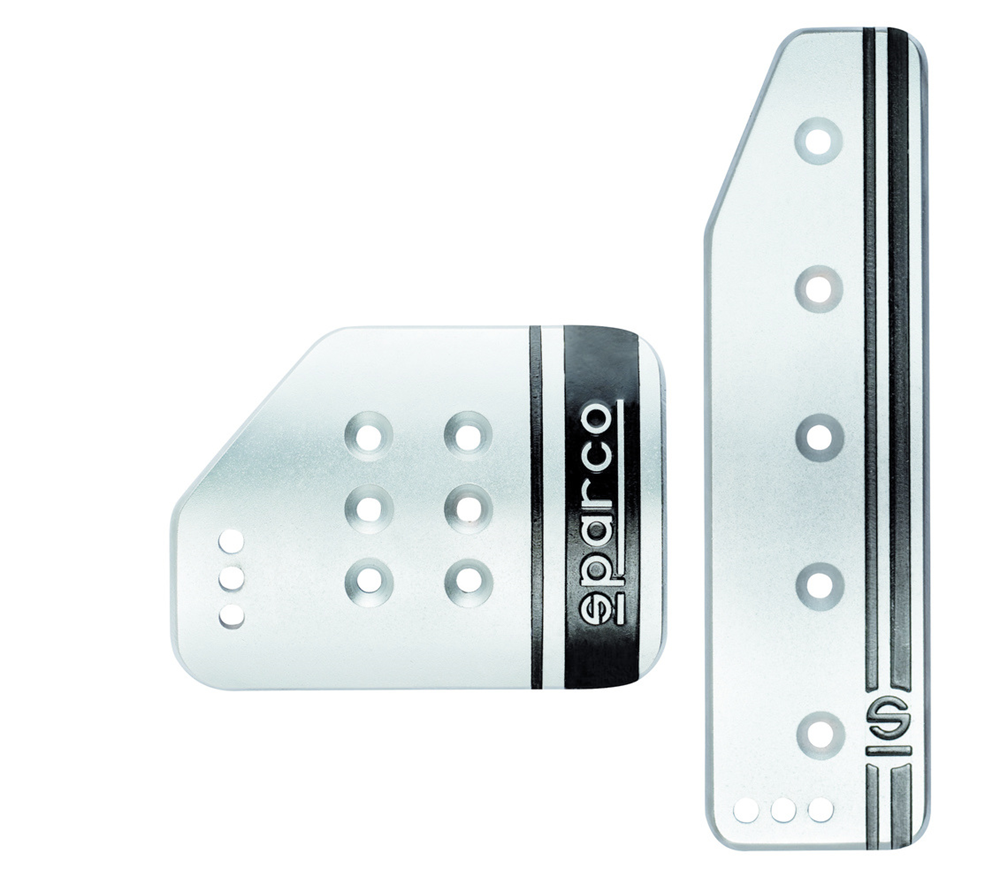 SET DE PEDALES RACING SPARCO NEGRO SPC0401BK